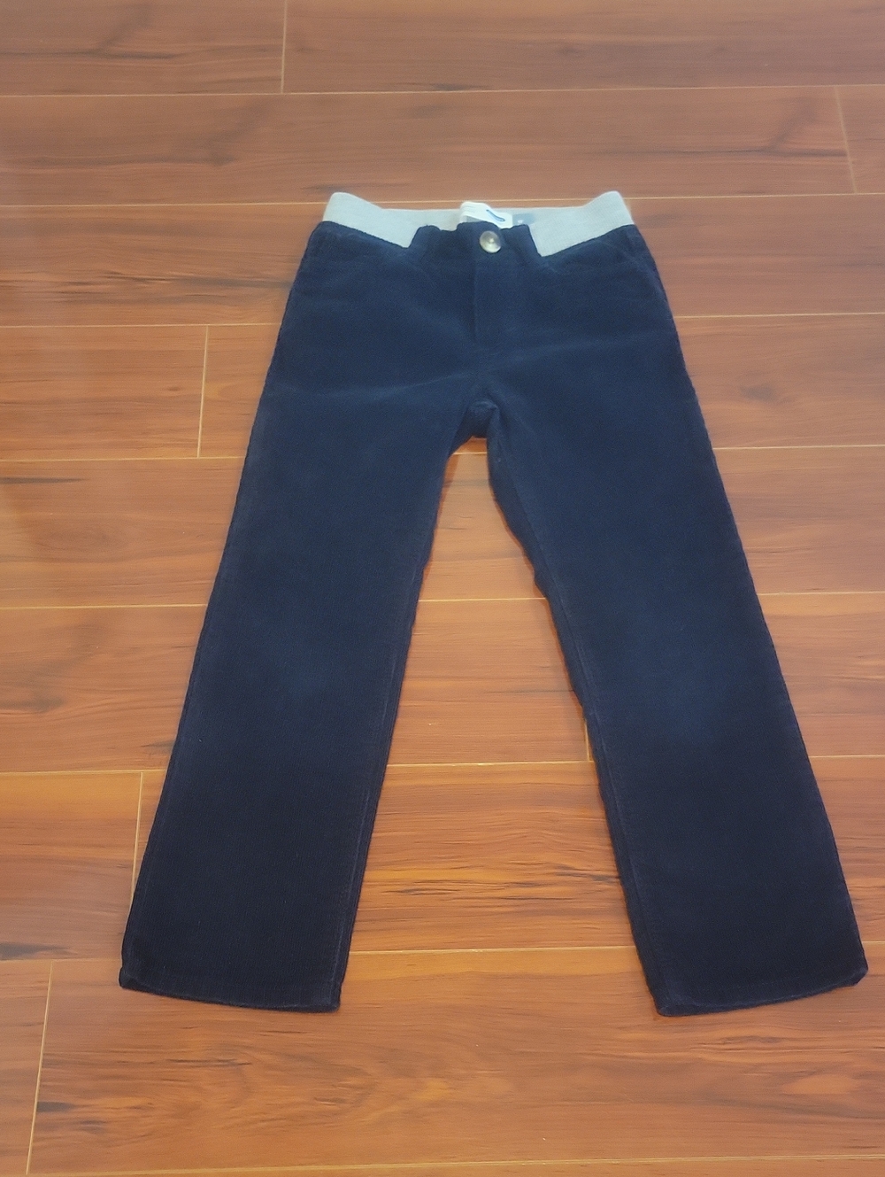 OLD NAVY Kids Skinny Corduroy Pull-On Pants Navy Size 5T
